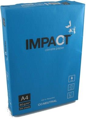 880.0918 Lenzing  Impact Climate Paper resirkulert 90 gr 900 x 640 mm, rispakket